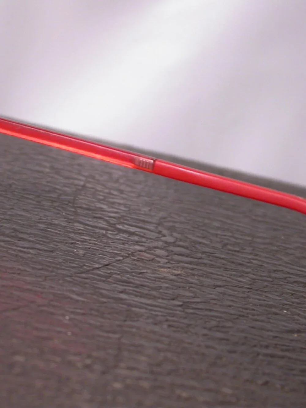 Silhouette Titan Frameless Red and Gold Eyeglasses Made in Austria